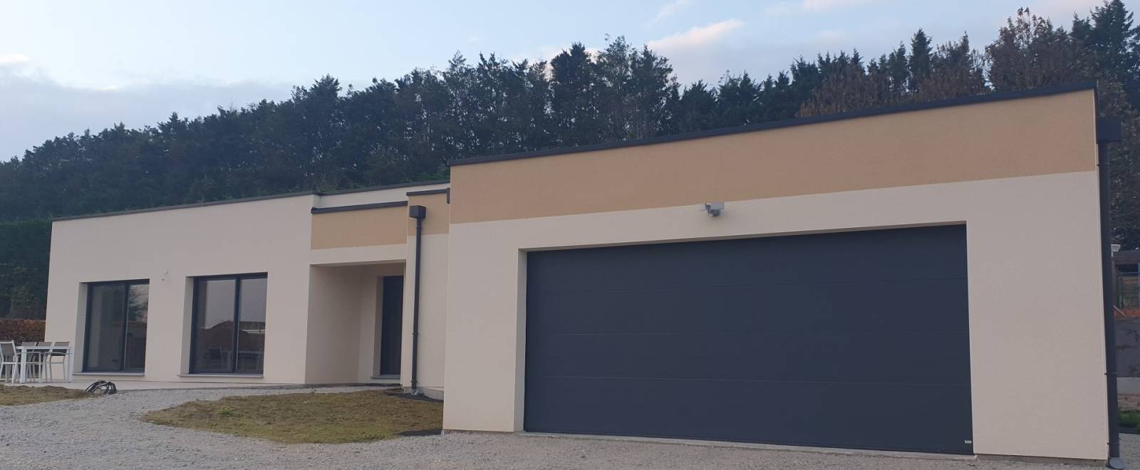 Maisons sur mesure toit terrasse proche de Rouen