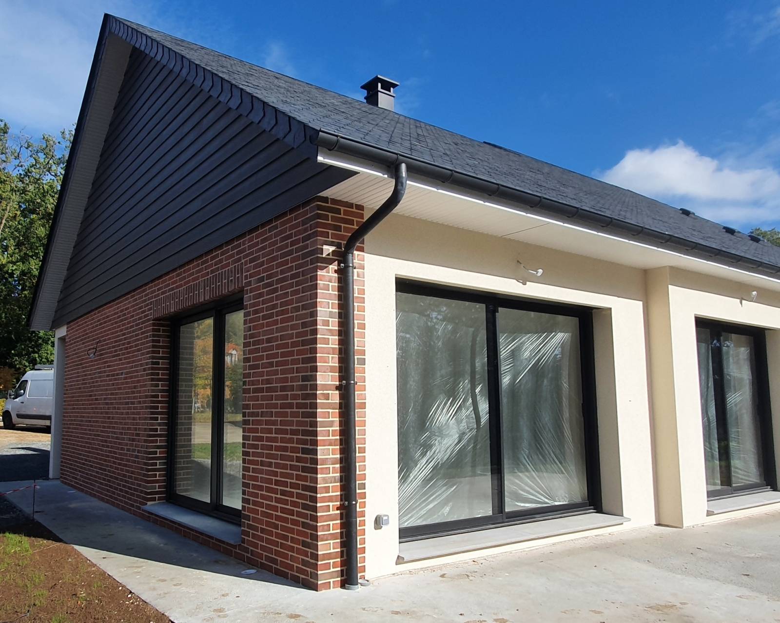 Construction d'un pavillon contemporaine à Dieppe