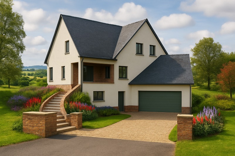 Faire construire une maison sur mesure proche de Barentin