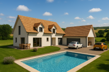 Notre zone d'activité pour ce service Entreprise pour l'extension moderne d'une maison traditionnelle à